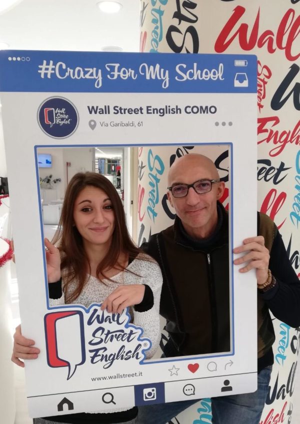 la recensione di Enrico, studente Wall street english Como